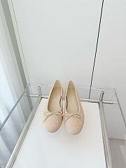 Kitlife Chanel Classic Ballet Flats Shoes Beige - 1