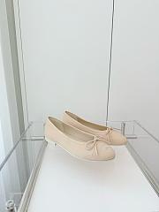 Kitlife Chanel Classic Ballet Flats Shoes Beige - 6