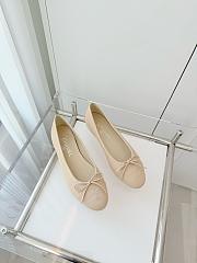 Kitlife Chanel Classic Ballet Flats Shoes Beige - 2