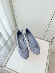 Kitlife Chanel Classic Ballet Flats Shoes Grey - 2