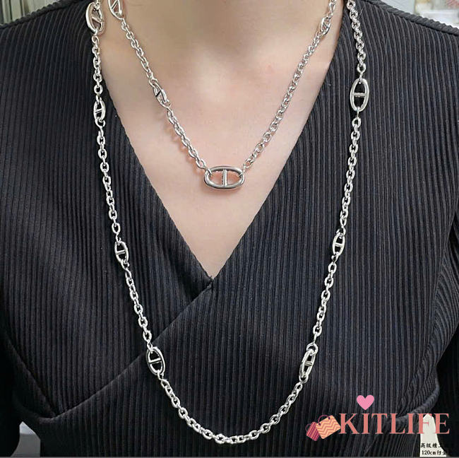 Kitlife Hermes Farandole Long Necklack 120 - 1