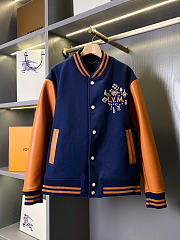 Kitlife Louis Vuitton Embellished Varsity Jacket Unisex - 1