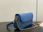 Kitlife Louis Vuitton Wallet On Chain Ivy Blue M27755 23.5x12x4.3cm - 6