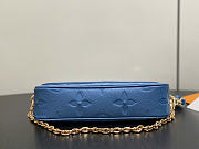 Kitlife Louis Vuitton Wallet On Chain Ivy Blue M27755 23.5x12x4.3cm - 4