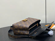 Kitlife Louis Vuitton Madeleine BB Bag Monogram Black Coated Canvas M27511 24.5x16x8cm - 6
