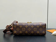 Kitlife Louis Vuitton Madeleine BB Bag Monogram Cognac Coated Canvas M28288 24.5x16x8cm  - 6