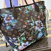 Kitlife Louis Vuitton Neverfull MM Bag Brown Monogram Eden M28918 31x28x14cm - 2