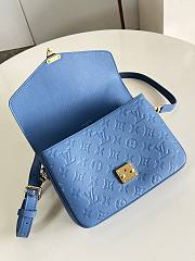 Kitlife Louis Vuitton Pochette Métis Bag Blue Monogram Empreinte M27357 25x19x7cm - 6