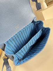 Kitlife Louis Vuitton Pochette Métis Bag Blue Monogram Empreinte M27357 25x19x7cm - 2