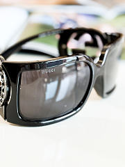 Kitlife Gucci 26W Curved Side GG Rhinestone Sunglasses - 6
