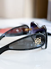 Kitlife Loewe Black Wave Mask Sunglasses - 4