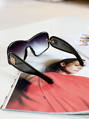 Kitlife Loewe Black Wave Mask Sunglasses - 2