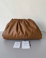 Kitlife Bottega Veneta Dark Brown Leather Pouch 38x20x8.5cm - 1