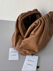 Kitlife Bottega Veneta Dark Brown Leather Pouch 38x20x8.5cm - 4