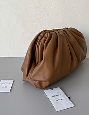 Kitlife Bottega Veneta Dark Brown Leather Pouch 38x20x8.5cm - 3
