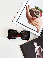Kitlife Gucci Sunglasses Black & Red - 4