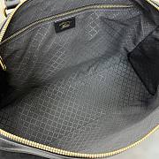 Kitlife Gucci Borsetto Large Boston Bag Black Suede 86673 38.5x22.5x13cm - 6