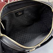 Kitlife Gucci Borsetto Medium Boston Bag Black Suede 866732 28x15x10cm - 5