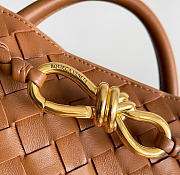 Kitlife Bottega Veneta Andiamo Small Bag Brown 743568  25x22x10.5cm  - 2