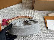 Kitlife Louis Vuitton Pochette Valley Bag Gray Denim M13571 21x15x7cm  - 4