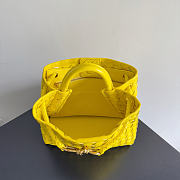 Kitlife Bottega Veneta Andiamo Small Bag Yellow 743568 25x22x10.5cm - 6