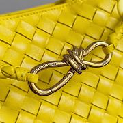 Kitlife Bottega Veneta Andiamo Small Bag Yellow 743568 25x22x10.5cm - 5