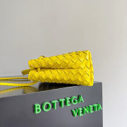 Kitlife Bottega Veneta Andiamo Small Bag Yellow 743568 25x22x10.5cm - 4