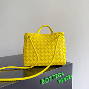 Kitlife Bottega Veneta Andiamo Small Bag Yellow 743568 25x22x10.5cm - 2