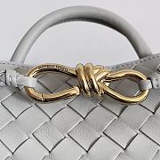 Kitlife Bottega Veneta Andiamo Small Bag Gray 743568 25x22x10.5cm  - 2