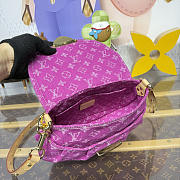Kitlife Louis Vuitton Sunset Bag Monogram Pink Denim M28291 18x3x27cm - 5