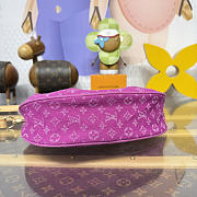 Kitlife Louis Vuitton Sunset Bag Monogram Pink Denim M28291 18x3x27cm - 4