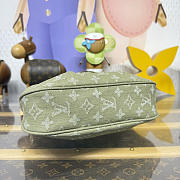 Kitlife Louis Vuitton Sunset Bag Monogram Green Denim M27210 18x3x27cm - 6