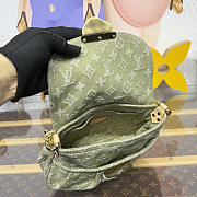 Kitlife Louis Vuitton Sunset Bag Monogram Green Denim M27210 18x3x27cm - 3