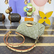 Kitlife Louis Vuitton Sunset Bag Monogram Green Denim M27210 18x3x27cm - 2