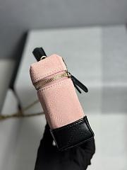Kitlife Chanel 26SS Suede Pink Leather Box Bag 17x19.5x5cm - 6