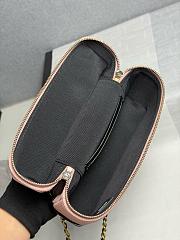 Kitlife Chanel 26SS Suede Pink Leather Box Bag 17x19.5x5cm - 3