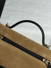 Kitlife Chanel 26SS Suede Beige Leather Box Bag 17x19.5x5cm - 4