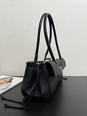 Kitlife Chanel Small Shopping Bag Black Grained Calfskin AS6288 31x15x12cm - 2