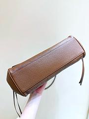 Kitlife Chanel Small Shopping Bag Brown Grained Calfskin AS6288 31x15x12cm - 3