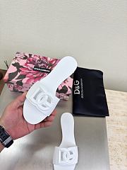 Kitlife Dolce & Gabbana Bianca DG-logo Slides White - 3