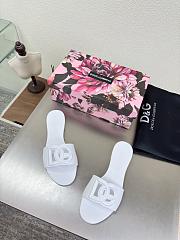 Kitlife Dolce & Gabbana Bianca DG-logo Slides White - 2