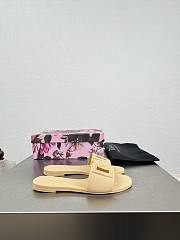 Kitlife Dolce & Gabbana Bianca DG-logo Slides Beige - 5