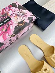 Kitlife Dolce & Gabbana Bianca DG-logo Slides Beige - 4