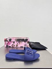 Kitlife Dolce & Gabbana Bianca DG-logo Slides Dark Blue - 3