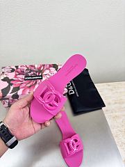 Kitlife Dolce & Gabbana Bianca DG-logo Slides Pink - 5