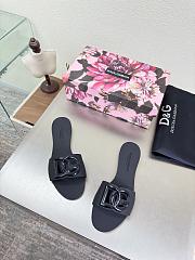 Kitlife Dolce & Gabbana Bianca DG-logo Slides Black - 6