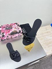 Kitlife Dolce & Gabbana Bianca DG-logo Slides Black - 5