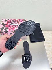 Kitlife Dolce & Gabbana Bianca DG-logo Slides Black - 3