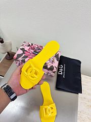 Kitlife Dolce & Gabbana Bianca DG-logo Slides Yellow - 3