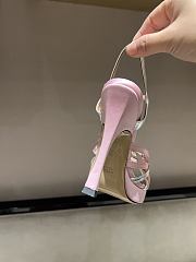 Kitlife Gucci Women's Pump With Crystal Interlocking G in Pink - 3